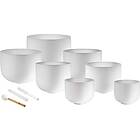 MEINL Sonic Energy CSBSETCHA Crystal Singing Bowl Chakra Set 7 pc