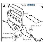 Husqvarna Kastskydd Kpl, 5371593-02