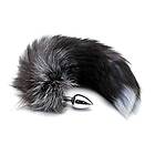 Fox Tail Plug Black & White Small