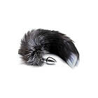 Fox Tail Plug Black & White Large