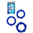 Stay Hard Rings Blå 3-pack