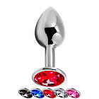 Metallplugg Small Transparent