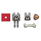 Minecraft Diamond Level Action Figure Wolf 14 cm