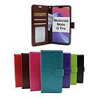 billigamobilskydd.se Crazy Horse Wallet Motorola Moto G Pro (Svart) 37182