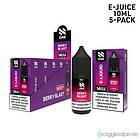 N ONE One Berry Blast 10ml E-Juice 14mg Saltnikotin 5pack