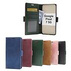 billigamobilskydd.se Lyx Standcase Wallet Google Pixel 7 5G (Svart) 45449