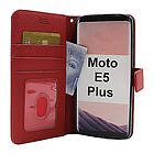 billigamobilskydd.se New Standcase Wallet Motorola Moto E5 Plus E (5th gen) (Röd) 36680