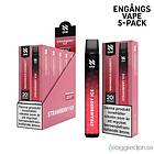 N ONE Strawberry Ice Engångs Vape 20mg 5pack