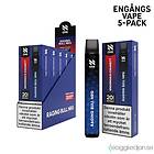 N ONE Raging Bull NRG Engångs Vape 20mg 5pack