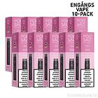 Pod Salt GO 600 Pink Lemonade Engångs Vape 10-pack