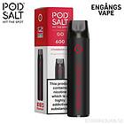 Pod Salt GO 600 Strawberry Ice Engångs Vape