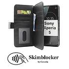 CoverIn Skimblocker XL Wallet Sony Xperia 5 (J9210) (Svart) 36480