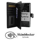 CoverIn Skimblocker XL Wallet Sony Xperia 1 (J9110) (Svart) 36485