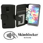 CoverIn Skimblocker Plånboksfodral Samsung Galaxy S5 Mini (G800F) (Svart) 38386