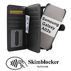 CoverIn Skimblocker XL Magnet Fodral Samsung Galaxy A02s (Svart) 39141