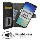 CoverIn Skimblocker Magnet Fodral Motorola Moto G8 Plus (Svart) 34314