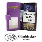 CoverIn Skimblocker Plånboksfodral iPhone 11 Pro Max (6,5) (Lila) 33673