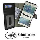 CoverIn Skimblocker Magnet Fodral iPhone X/Xs (Svart) 36056