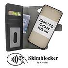 CoverIn Skimblocker Magnet Fodral Samsung Galaxy S23 5G (Svart) 47596