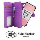 CoverIn Skimblocker XL Magnet Fodral Samsung Galaxy S21 FE 5G (Lila) 42970