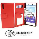 CoverIn Skimblocker Plånboksfodral Sony Xperia XZ XZs (F8331 G8231) (Röd) 34607