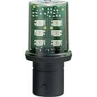 Schneider Electric LED lampa, Röd, BA15d, 24V AC_DC