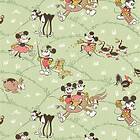 Sanderson Disney Mickey at The Farm Macaron Green tapet 217266