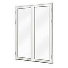 Sunnerbo Fönster Parfönsterdörr Helglasad 3-Glas Trä FDPHG SBF 130x230 FDPHG130x230HGTRÄ