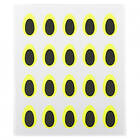 Fly-Dressing Predator Eyes 6mm Fluo Yellow