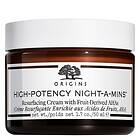 Origins High-Potency Night-a-Mins Resurfacing Night Cream with Fr