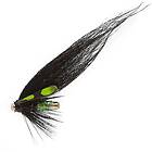 Unique Flies Etterbutten Black/Lime str. L