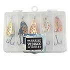 Blue Fox Vibrax spinnersett m/boks 5pack Spinnarset
