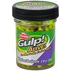 Berkley Gulp Alive "Waxies" maggot Chartreuse