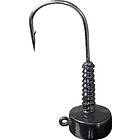 Lunker City Ned Head Black 5g Jigghode 4pk