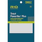 RIO Powerflex Plus Leader 9' 0,17 mm Taperad, 1 stk