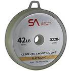 Scientific Anglers SA Absolute Shooting Lina 0,56 mm 42lb Flat mono, 30m, Chartreuse