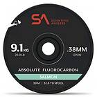 Scientific Anglers SA Absolute Salmon FC Tippet 0,43mm 30m tippet med hög knutstyrka