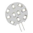 Båtsystem Led g4-kort 8-30v varmvit pin sida 2w