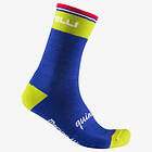 Castelli Quindci Soft Merino Socks Blå EU 35-39 Man