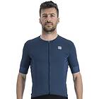 Sportful Monocrom Short Sleeve Jersey Blå M Homme