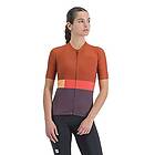 Sportful Snap Short Sleeve Jersey Orange,Lila 2XL Kvinna