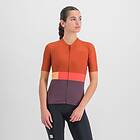 Sportful Snap Short Sleeve Jersey Orange,Lila M Kvinna