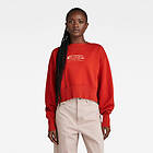 G-Star Raw Vintage Cropped Logo Loose Sweater (Women's)