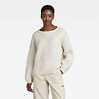 G-Star Raw Chunky Loose Boat Knitted Sweater (Dam)