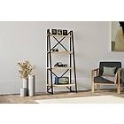 Hanah Home Bokhylla Alaro Safir Svart 66 150