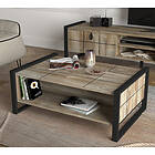 Hanah Home Soffbord Lost Valnöt/Svart 95 38