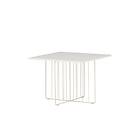 Venture Home Sofabord Dayton 60x60 cm Vit 60 45