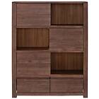 Loft24 Bokhylla Wally Brun Akacia 100 130