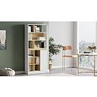 Homitis Bokhylla LV20-WK Ek Vit 25 76