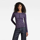 G-Star Raw Essential Henley Slim Top (Dam)